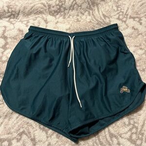 Excellent condition teal medium tracksmith shorts